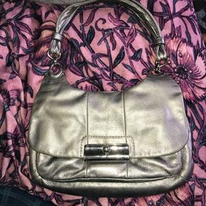 Coach purse with crossbody strap